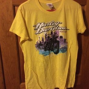 Short Sleeved Harley Davidson Tee Size XXL
